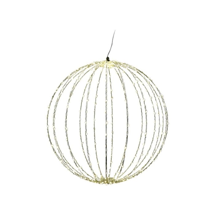 SFERA 240 LED D.40 BIANCO CALDO